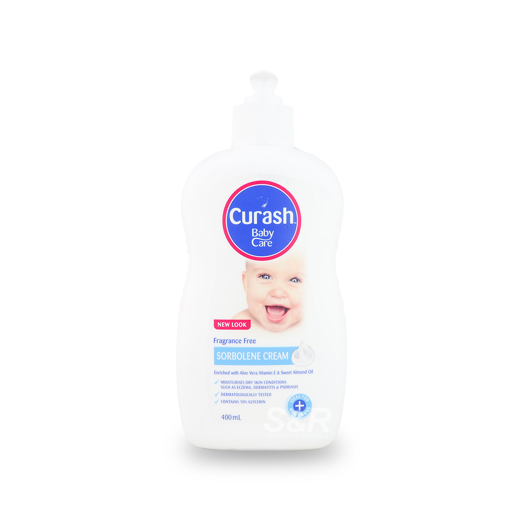 Curash Baby Lotion Fragrance Free 400mL